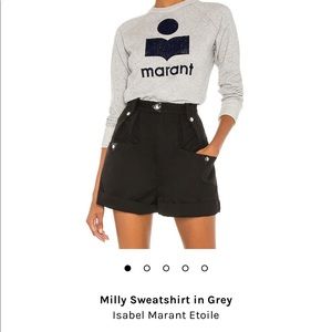 Isabel Marant, Milly Sweatshirt in Grey - New!